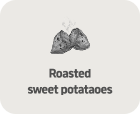 Roasted sweet potataoes